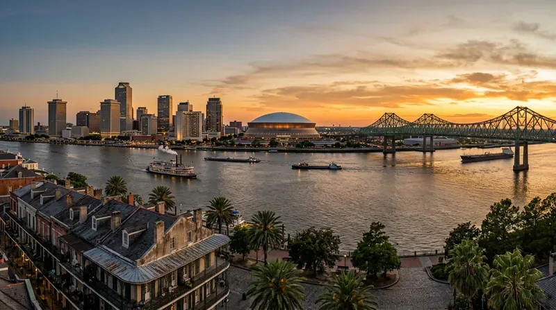 New Orleans skyline representing Louisiana business opportunities